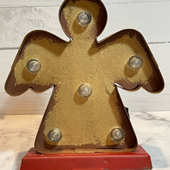 Marquee LED Angel Stocking Holder - Picture 4 of 7